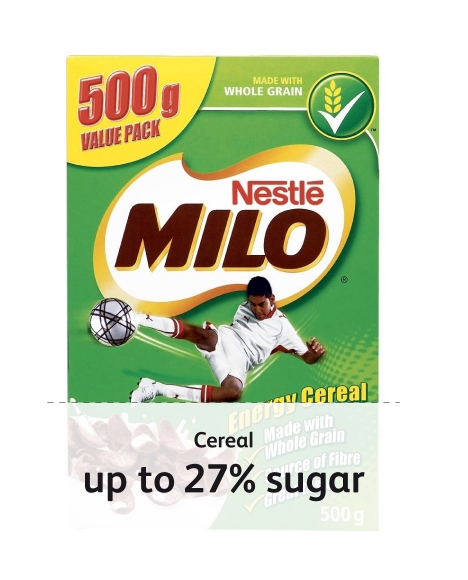 food label info cereal