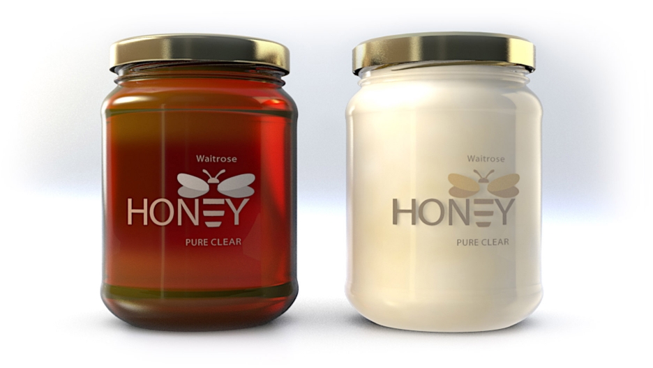Waitrose honey packaging